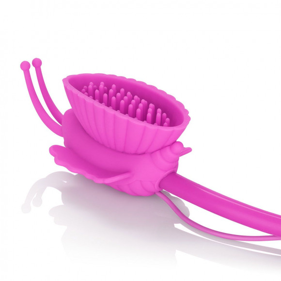 Помпа клиторальная с вибрацией Advanced Butterfly Clitoral Pump