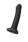 Черный фаллос с имитацией эякуляции Silicon Cum Dildo L - 19,6 см. Черный фаллос с имитацией эякуляции Silicon Cum Dildo L - 19,6 см.