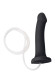 Черный фаллос с имитацией эякуляции Silicon Cum Dildo L - 19,6 см. Черный фаллос с имитацией эякуляции Silicon Cum Dildo L - 19,6 см.