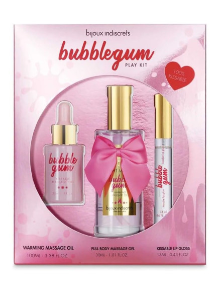 Набор средств для массажа и ласк Bubblegum Play Kit Набор средств для массажа и ласк Bubblegum Play Kit