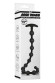 Черная анальная цепочка Ribbed Silicone Anal Beads - 48,3 см. Черная анальная цепочка Ribbed Silicone Anal Beads - 48,3 см.