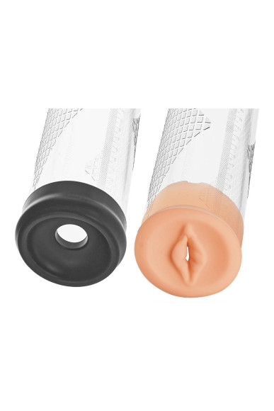 Прозрачная вакуумная помпа с манометром Deluxe Penis Pump Прозрачная вакуумная помпа с манометром Deluxe Penis Pump