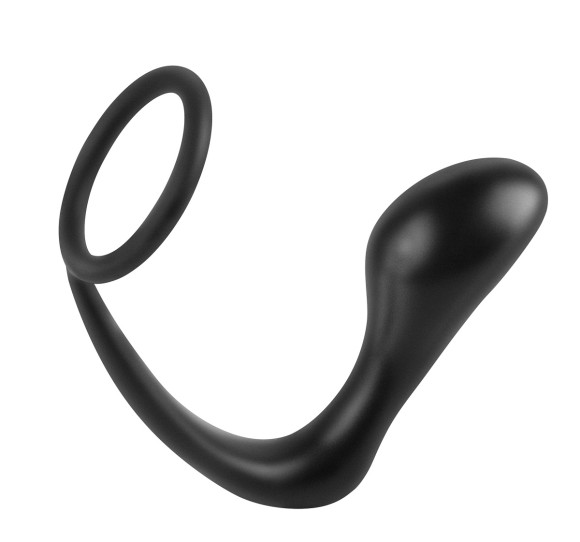 Эрекционное кольцо с анальной пробкой Ass-Gasm Cockring Plug Эрекционное кольцо с анальной пробкой Ass-Gasm Cockring Plug