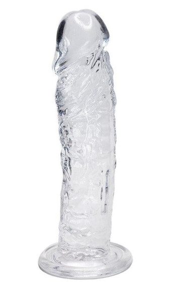 Прозрачный фаллоимитатор на присоске Empire Jelly Dildo - 19,3 см. Прозрачный фаллоимитатор на присоске Empire Jelly Dildo - 19,3 см.