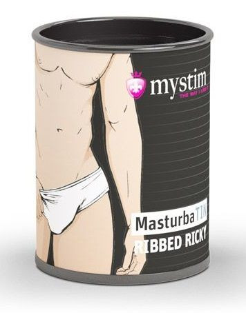 Компактный мастурбатор MasturbaTIN Ribbed Ricky Компактный мастурбатор MasturbaTIN Ribbed Ricky