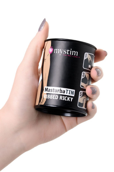 Компактный мастурбатор MasturbaTIN Ribbed Ricky Компактный мастурбатор MasturbaTIN Ribbed Ricky