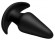 Черная анальная вибропробка Kinetic Thumping 7X Large Anal Plug - 13,3 см. Черная анальная вибропробка Kinetic Thumping 7X Large Anal Plug - 13,3 см.