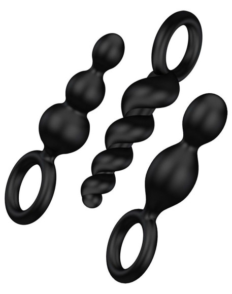Набор чёрных анальных цепочек Satisfyer Booty Call Набор чёрных анальных цепочек Satisfyer Booty Call