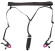 Женские вибростринги с зажимами для половых губ Spreader String with Vibrator