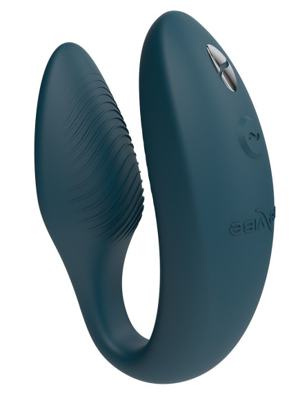 Зеленый вибратор для пар We-Vibe Sync 2 с пультом ДУ Зеленый вибратор для пар We-Vibe Sync 2 с пультом ДУ