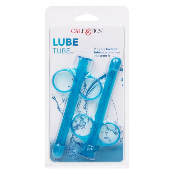 Набор из 2 голубых шприцев для введения лубриканта Lube Tube Набор из 2 голубых шприцев для введения лубриканта Lube Tube