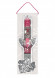 Розовый Hi-tech вибратор Funky Butterfly Pink - 22 см. Розовый Hi-tech вибратор Funky Butterfly Pink - 22 см.