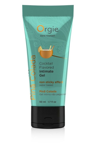 Съедобный интимный гель Orgie Lube Tube Cocktail Pina Colada - 50 мл. Съедобный интимный гель Orgie Lube Tube Cocktail Pina Colada - 50 мл.