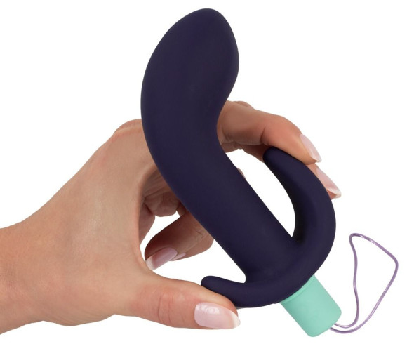 Темно-фиолетовый вибростимулятор простаты с пультом ДУ Remote Controlled Prostate Plug Темно-фиолетовый вибростимулятор простаты с пультом ДУ Remote Controlled Prostate Plug