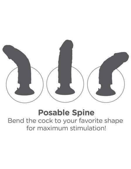 Телесный вибромассажер 10 Vibrating Cock with Balls - 25,4 см. Телесный вибромассажер 10 Vibrating Cock with Balls - 25,4 см.