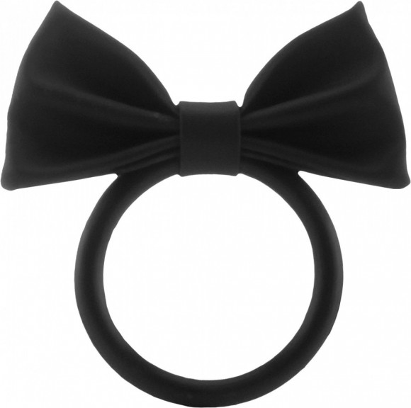 Черное эрекционное кольцо Gentlemans Ring Черное эрекционное кольцо Gentlemans Ring