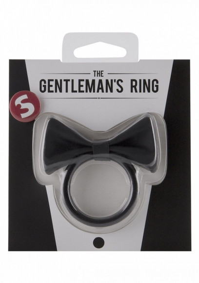 Черное эрекционное кольцо Gentlemans Ring Черное эрекционное кольцо Gentlemans Ring