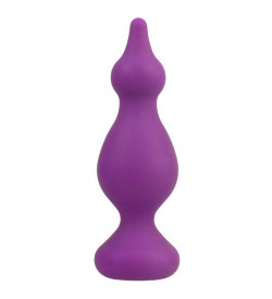 Фиолетовая фигурная пробка AMUSE PURPLE M - 11,5 см.