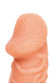 Телесная закрытая насадка с венками Cock Sleeve 006 Size L - 17,6 см. Телесная закрытая насадка с венками Cock Sleeve 006 Size L - 17,6 см.