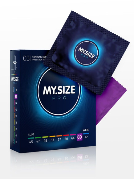 Презервативы MY.SIZE размер 69 - 3 шт. Презервативы MY.SIZE размер 69 - 3 шт.
