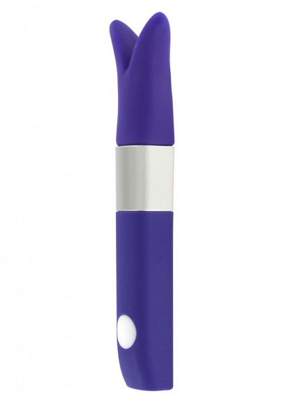 Фиолетовый мини-вибратор TRAVEL G-SENSE - 11 см. 