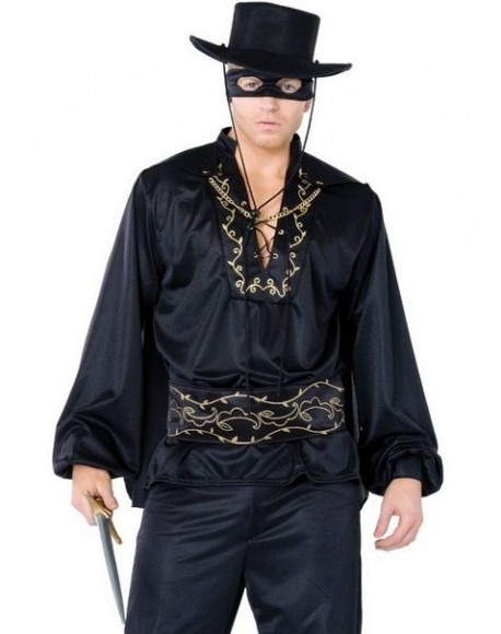 Костюм Зорро Masked Spanish Hero Костюм Зорро Masked Spanish Hero