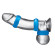 Комплект из трех голубых колец для эрекции 3-Pack Nuts & Bolts Stretch Cock Ring Set Комплект из трех голубых колец для эрекции 3-Pack Nuts & Bolts Stretch Cock Ring Set