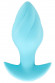 Голубая анальная пробка с вибрацией Cuties Vibrating Mini Butt Plug - 8 см. Голубая анальная пробка с вибрацией Cuties Vibrating Mini Butt Plug - 8 см.