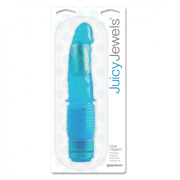 Вибратор Juicy Jewels Opal Orgasm Blue Вибратор Juicy Jewels Opal Orgasm Blue