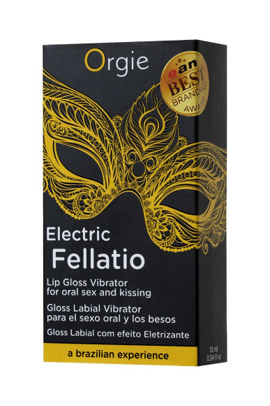 Блеск для губ с виброэффектом Orgie Sexy Vibe Electric Fellatio - 10 мл. Блеск для губ с виброэффектом Orgie Sexy Vibe Electric Fellatio - 10 мл.