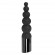Черный вибратор-ёлочка Enamorment Ribbed Vibe - 18,2 см. Черный вибратор-ёлочка Enamorment Ribbed Vibe - 18,2 см.