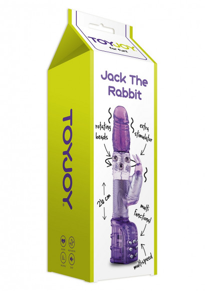 Фиолетовый вибратор Jack The Rabbit Pearl Purple - 26 см. Фиолетовый вибратор Jack The Rabbit Pearl Purple - 26 см.