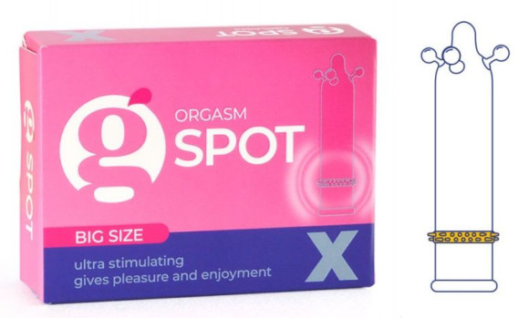 Стимулирующая насадка G-Spot X Big size Стимулирующая насадка G-Spot X Big size