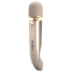 Бежевый жезловый вибратор Power Wand - 29 см. Бежевый жезловый вибратор Power Wand - 29 см.