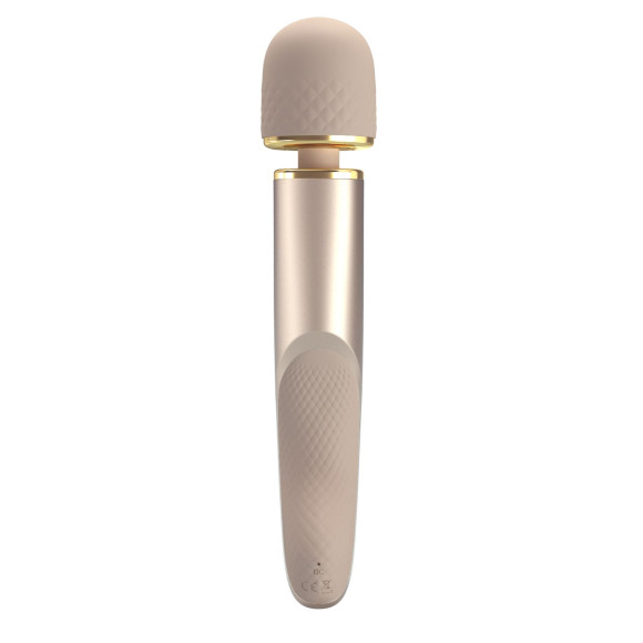 Бежевый жезловый вибратор Power Wand - 29 см. Бежевый жезловый вибратор Power Wand - 29 см.