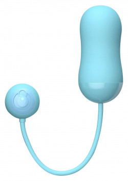 Голубое виброяйцо BIBI REMOTE EGG Голубое виброяйцо BIBI REMOTE EGG