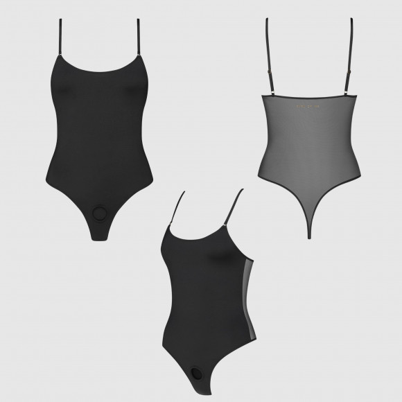 Боди для фиксации насадок Strap-on-me Harness Body Signature - size S Боди для фиксации насадок Strap-on-me Harness Body Signature - size S
