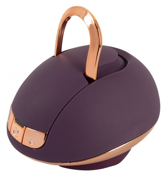 Фиолетовый вращающийся массажёр для вульвы Rotating Vulva Massager Фиолетовый вращающийся массажёр для вульвы Rotating Vulva Massager