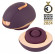 Фиолетовый вращающийся массажёр для вульвы Rotating Vulva Massager Фиолетовый вращающийся массажёр для вульвы Rotating Vulva Massager