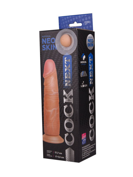 Фаллоимитатор на присоске COCK NEXT 7 - 20 см. Фаллоимитатор на присоске COCK NEXT 7 - 20 см.
