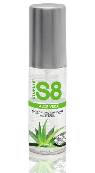 Лубрикант на водной основе S8 Aloe Vera Lube с алоэ вера - 50 мл. Лубрикант на водной основе S8 Aloe Vera Lube с алоэ вера - 50 мл.
