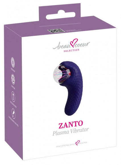 Синий плазменный вибратор ZANTO Plasma Vibrator Синий плазменный вибратор ZANTO Plasma Vibrator
