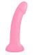 Фаллоимитатор из жидкого силикона Dildolls Glitzy - 17,6 см.