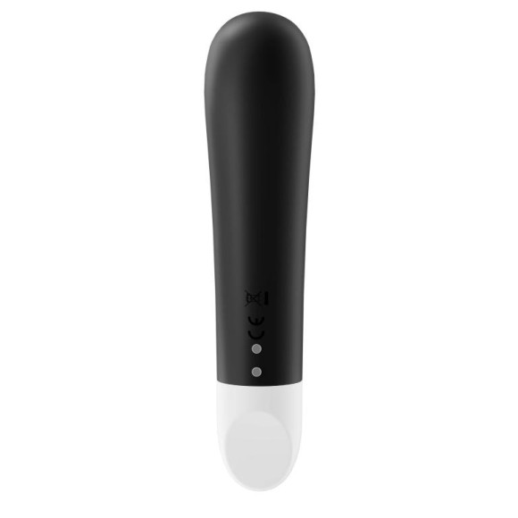 Черный мини-вибратор Ultra Power Bullet 2 Черный мини-вибратор Ultra Power Bullet 2