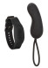 Черное виброяйцо с браслетом-пультом Wristband Remote Curve Черное виброяйцо с браслетом-пультом Wristband Remote Curve