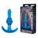 Голубой анальный стимулятор Tear Drop Butt Plug - 8,9 см. Голубой анальный стимулятор Tear Drop Butt Plug - 8,9 см.