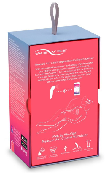 Розовый вакуум-волновой стимулятор клитора We-Vibe Melt Розовый вакуум-волновой стимулятор клитора We-Vibe Melt