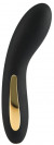 Черный вибромассажёр Luminate Vibrator - 17 см.