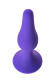 Фиолетовая анальная втулка Toyfa A-toys - 12,5 см.
