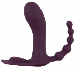 Фиолетовый вибратор для ношения в трусиках ARIVA RC Panty Vibrator Фиолетовый вибратор для ношения в трусиках ARIVA RC Panty Vibrator